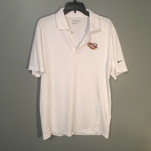 Mens Nike LSU Golf Shirt